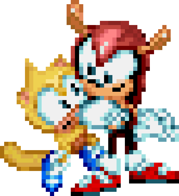 Sonic the Hedgehog 2 (sprite redo) by bayycon on Newgrounds