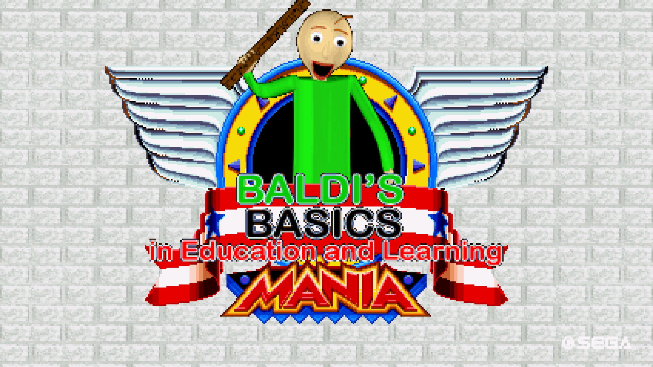 remake of baldi's basics plus title screen : r/BaldisBasicsEdu