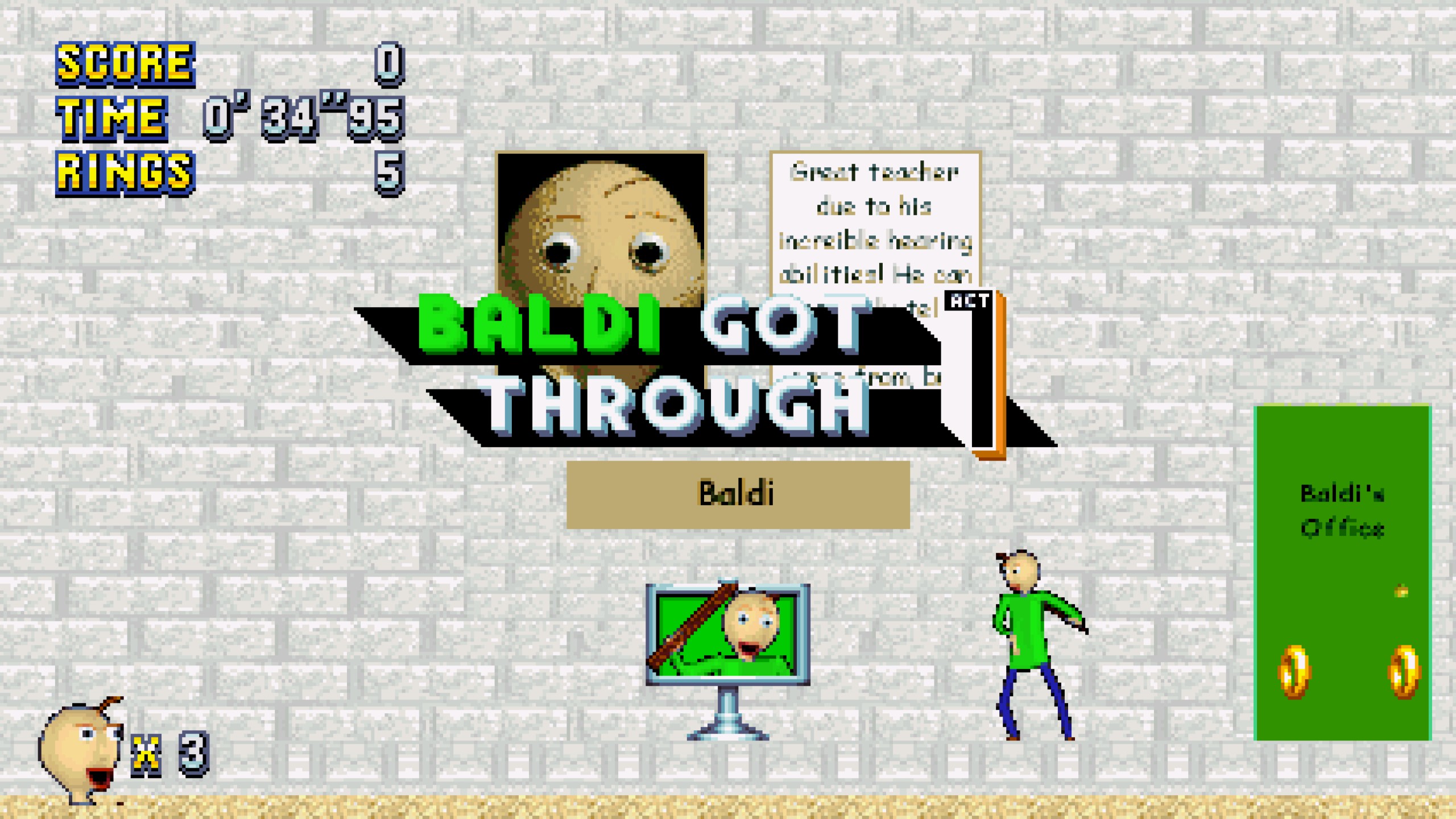 Baldi is HACKING? [Baldi's Basics] [Mods]