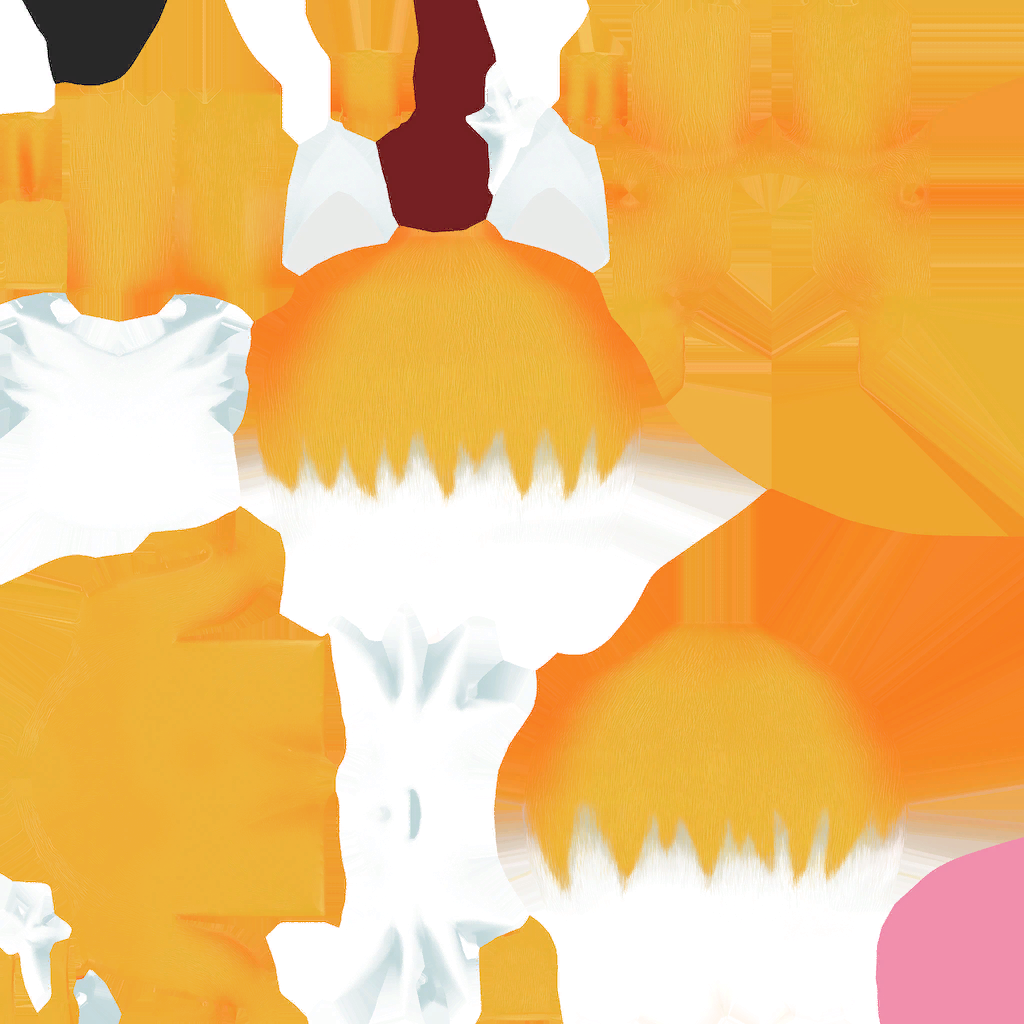 Team Sonic Racing - Modern Tails Body Texture by SonicOnBox on DeviantArt