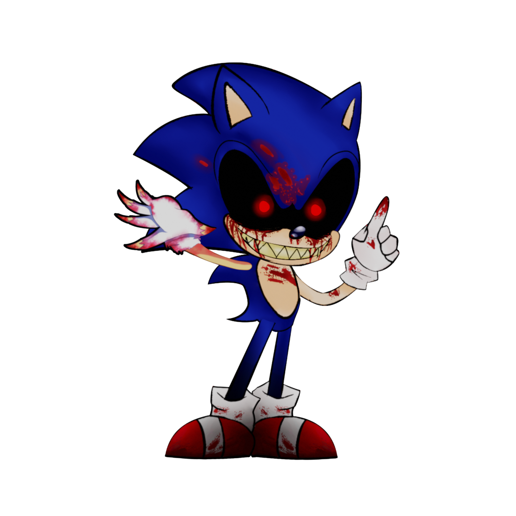 2D Sonic.EXE Idle Pose by SonicOnBox on DeviantArt