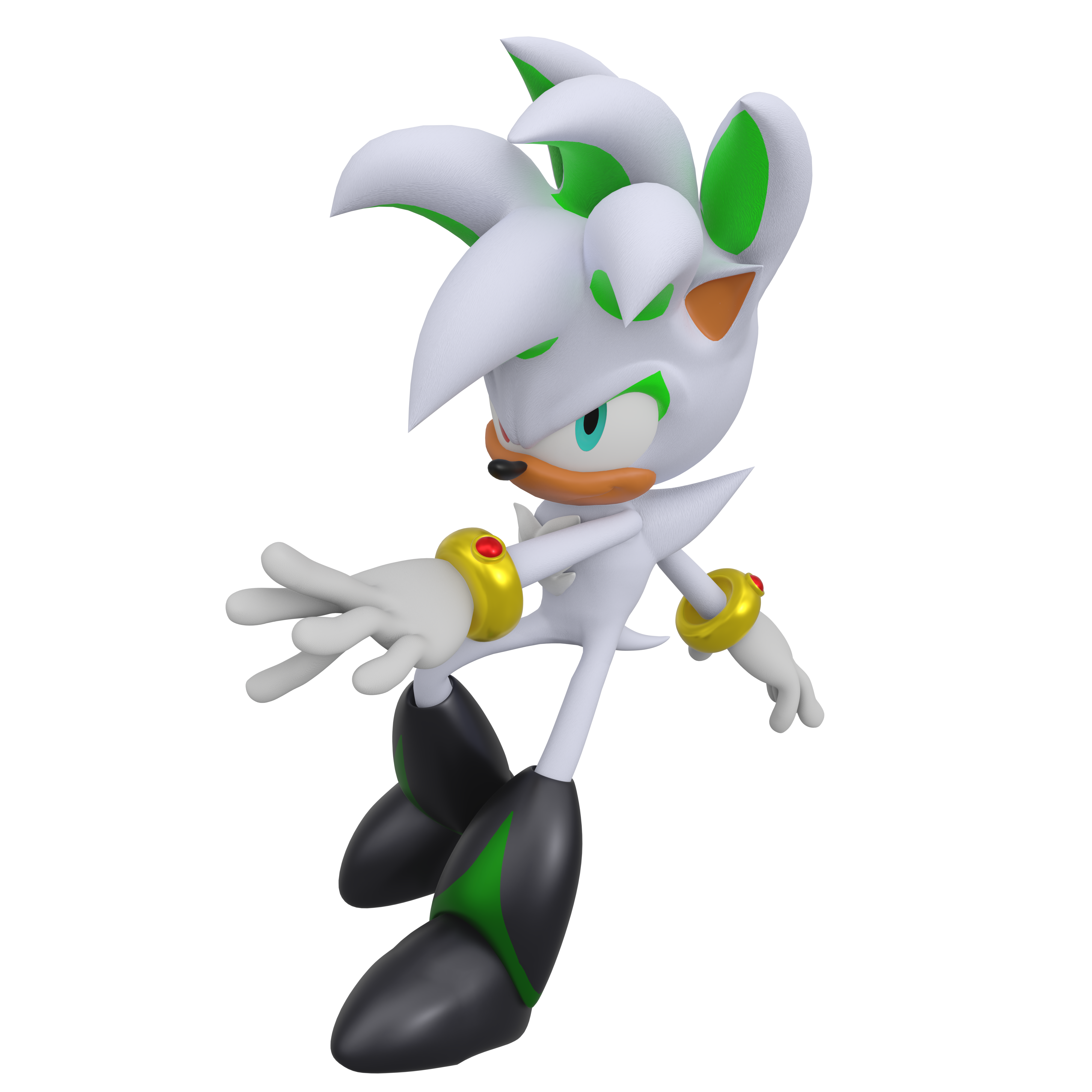 Aeon Face Aeon the Hedgehog - 3D Model Render by SonicOnBox on DeviantArt