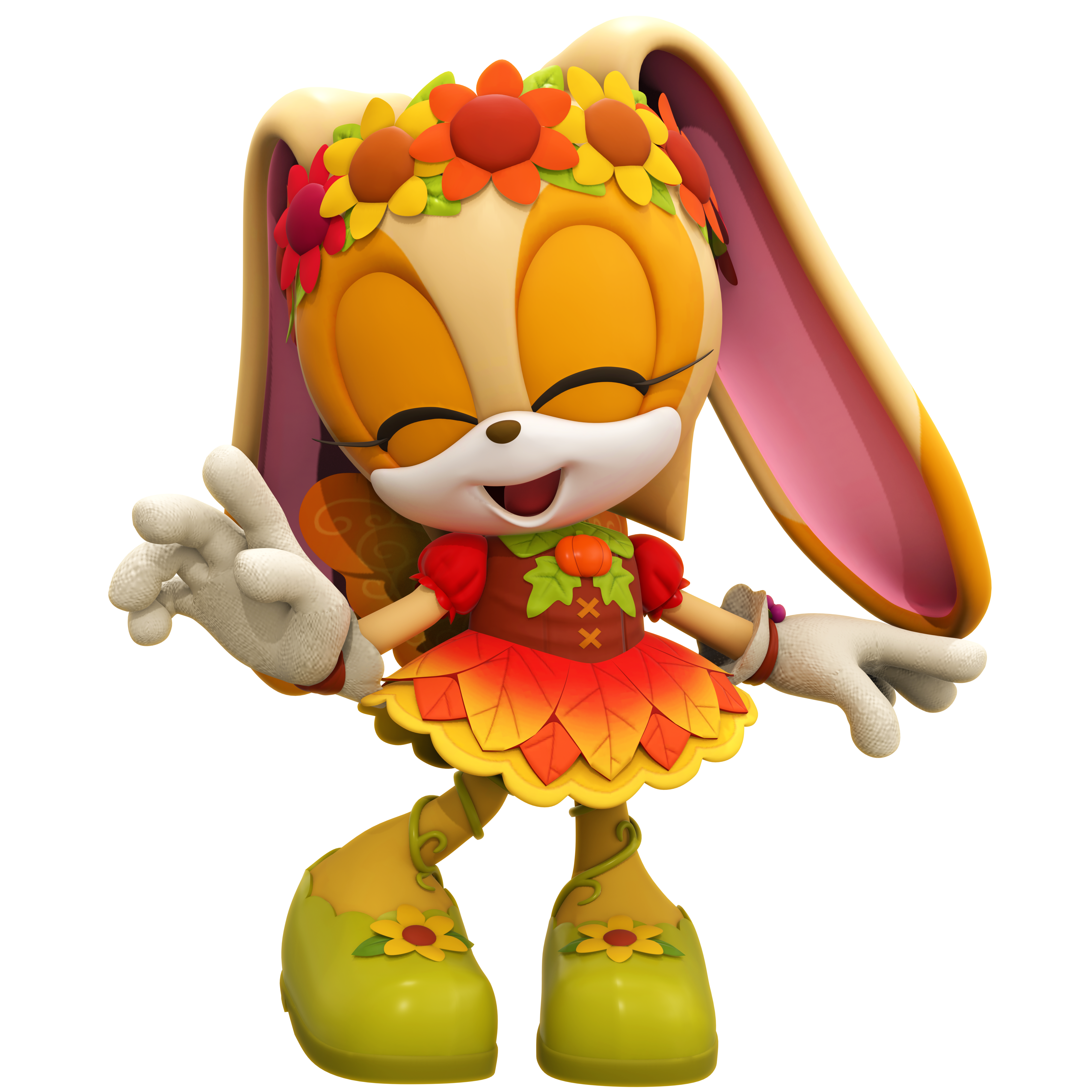 sonic cream the rabbit dress up Cream from sonic costume