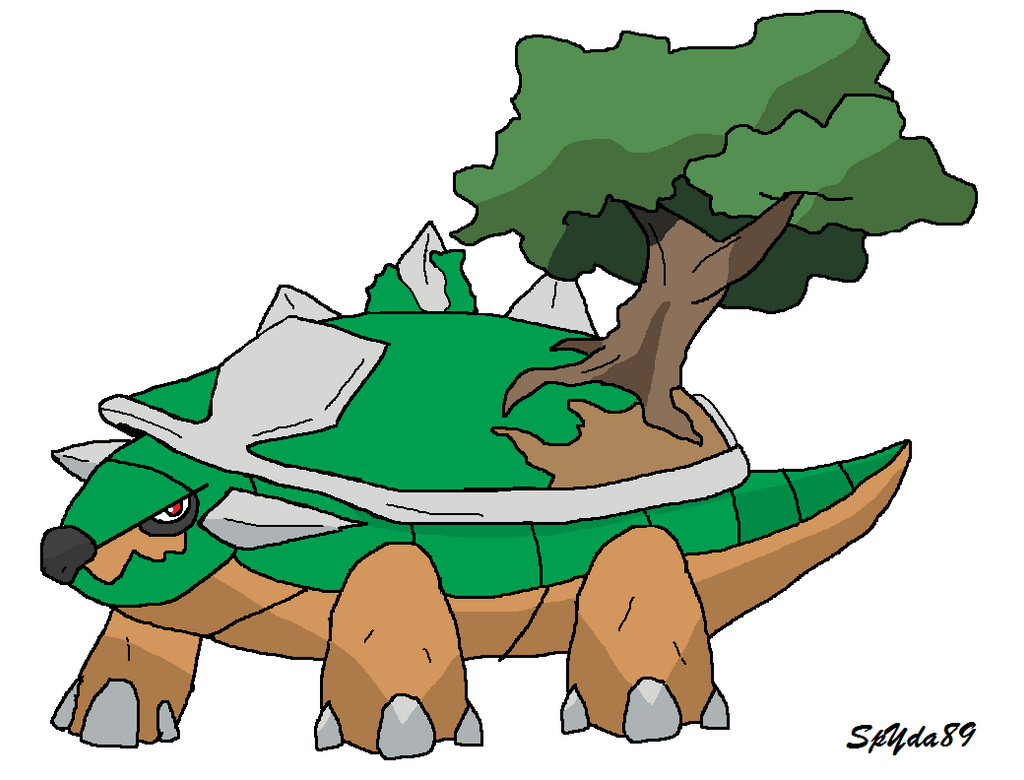 Torterra Rework Torterra by SpyDa89 on DeviantArt