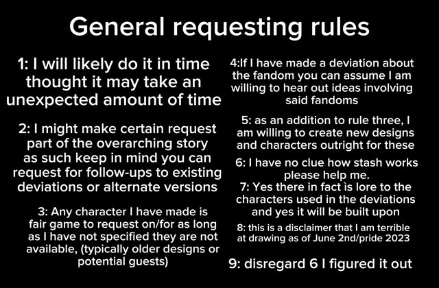 Request board V1. READ DESCRIPTION FOR OTHER QNA by KnightOfAura on ...