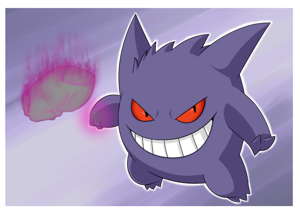 .:RQ:. Gengar uses Shadow Punch by Fire-For-Battle on DeviantArt