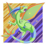 .:Pkmn:. Shiny Series #42 - Flygon by Fire-For-Battle