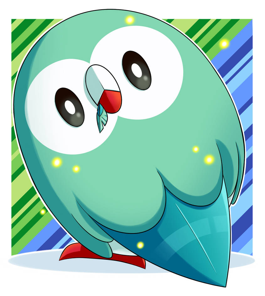 Shiny Rowlet Pattern .:Pkmn:. Shiny Series #51 - Rowlet by Fire-For-Battle on DeviantArt