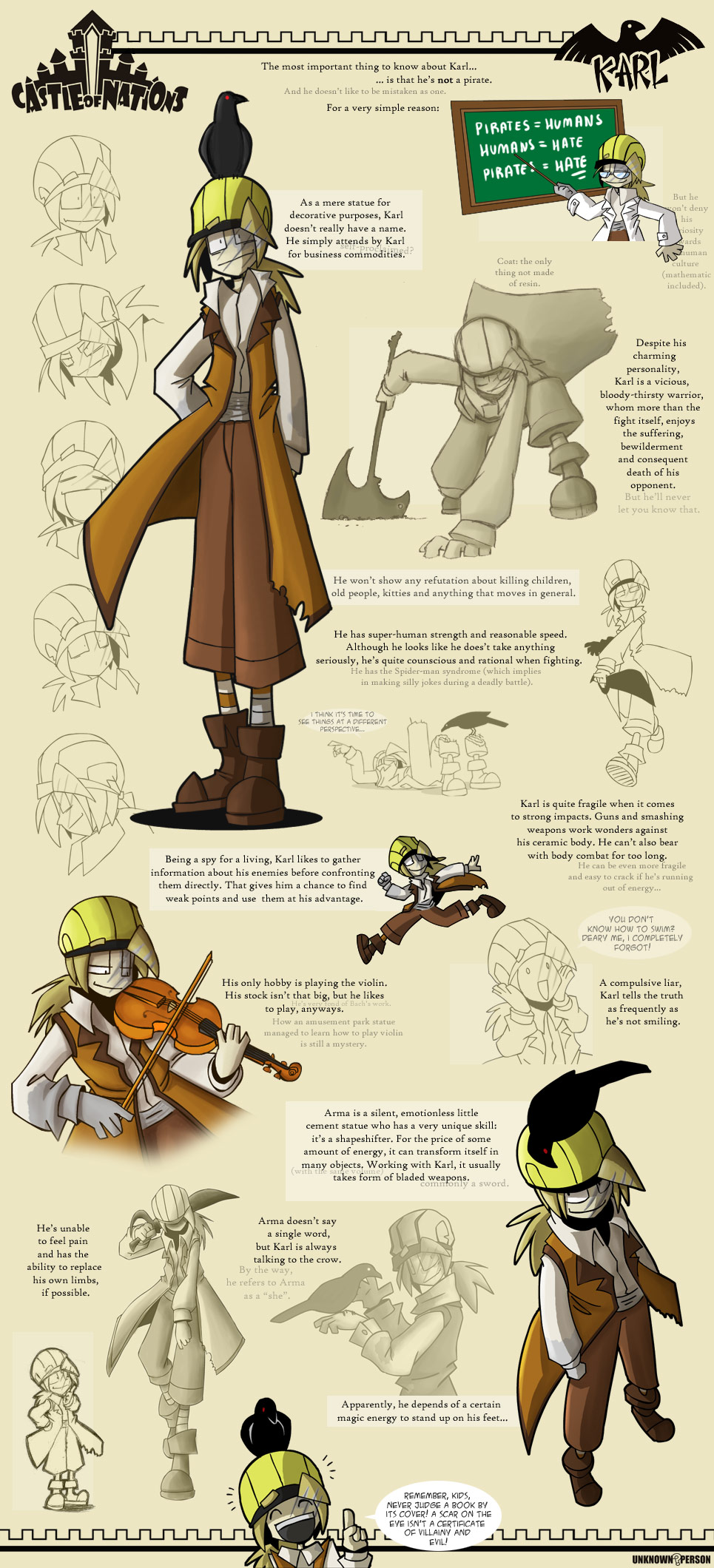 Karl reference sheet
