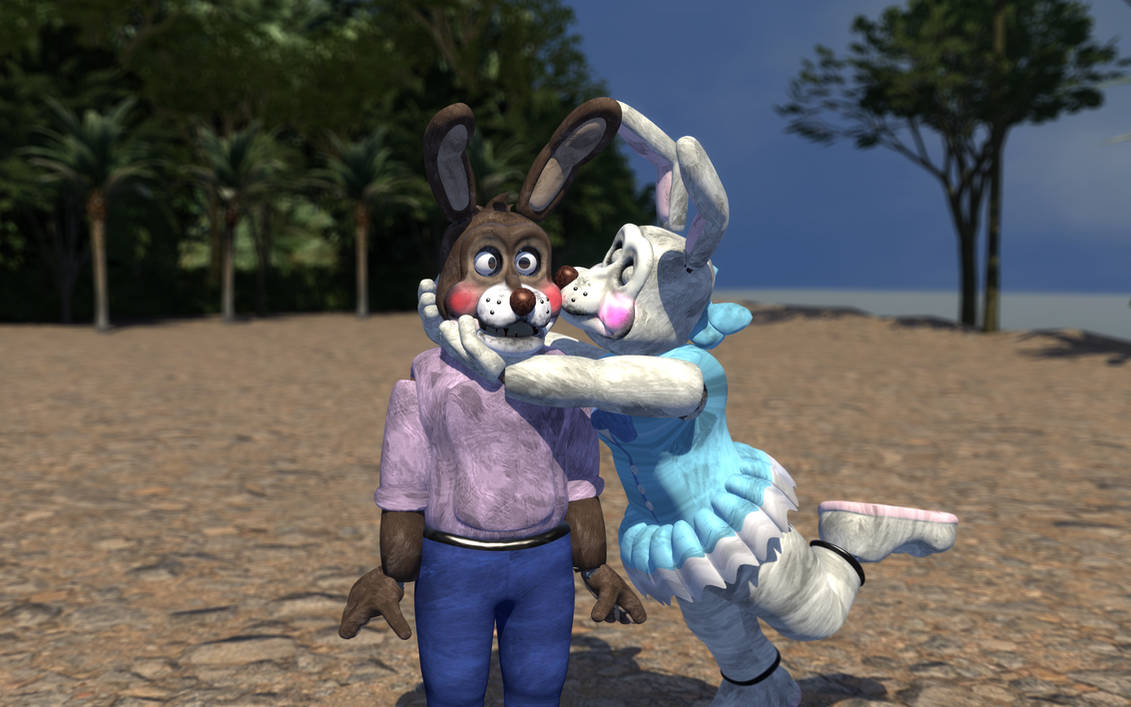 Fey Rabit Br'er Rabbit and Molly Animatronic Kiss by Anthonyfey on DeviantArt