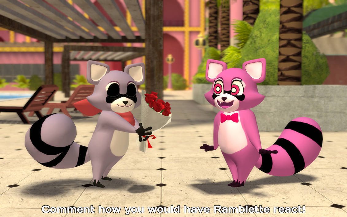 Rose The Rabbit Monkey Roses for the Raccoon by Anthonyfey on DeviantArt