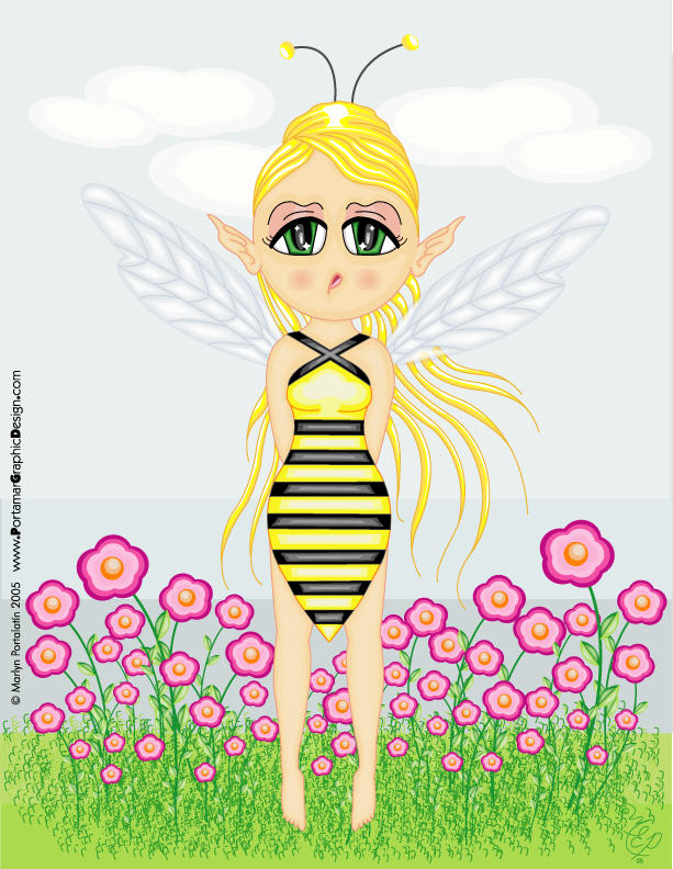 Fantasy Bee by Portamar on DeviantArt