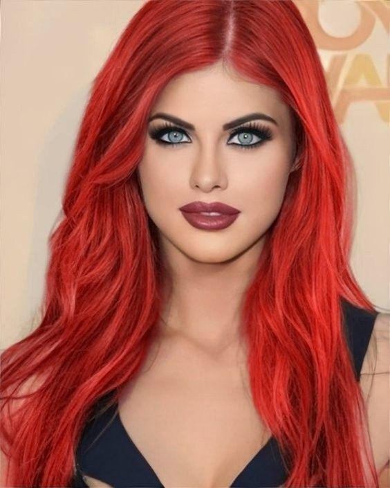 Alexandra Daddario Red Hair by SassyGirl05 on DeviantArt