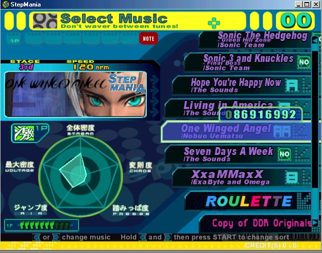 Stepmania Screen Capture by GMD88 on DeviantArt