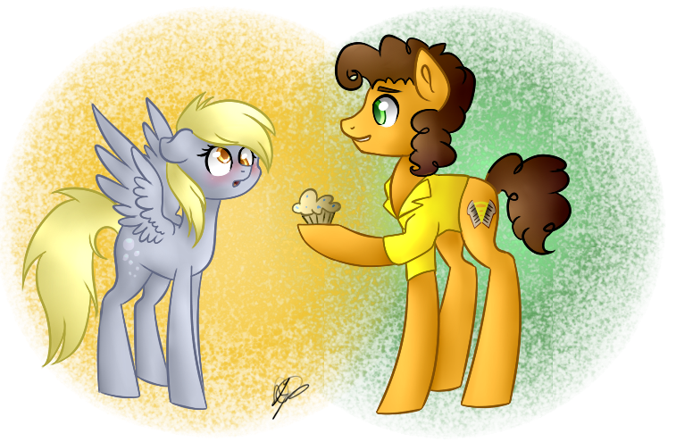 Derpy and Cheese Sandwich Request