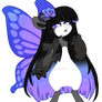 Butterfly Tea Bagbean