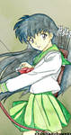 .:Kagome Higurashi::Commision:. by Frostian-Guardian