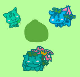 super chibi bulbasaur line 2