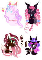 Doodle Ponies - OTA open 4/4 by MH-Adopts
