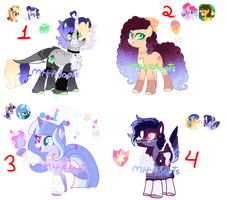Popular MLP Ships - auction open 4/4 by MH-Adopts