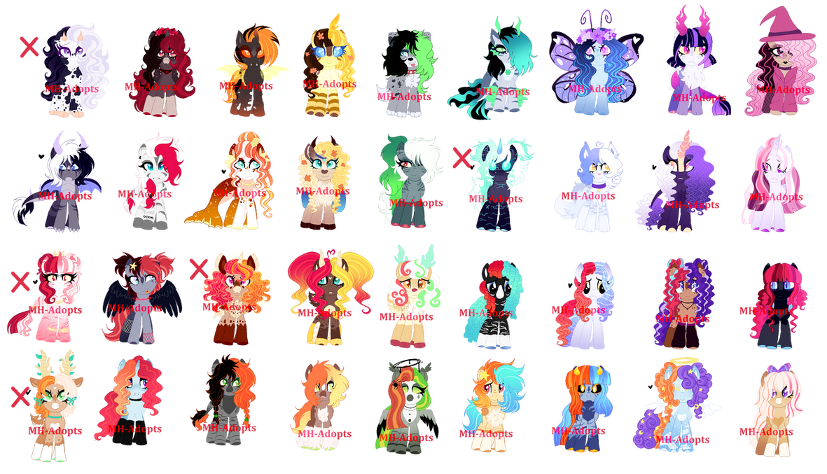 MLP Oc next gen - Open 26/36 set price by MH-Adopts on DeviantArt