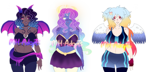 Angel, galaxy and devil - CLOSED