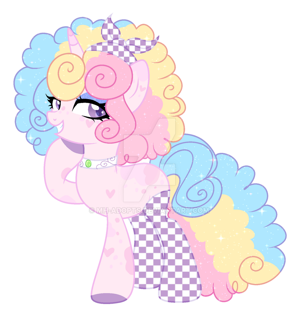MLP 80S Candy inspired pony OPEN