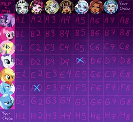 11$ MLP X Monster High grid - Open 62/64