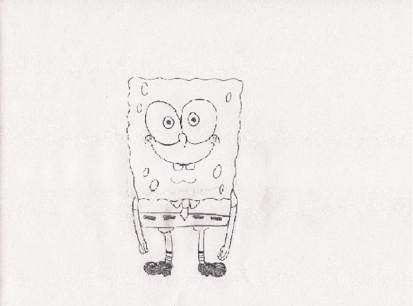 Spongebob lineart by RJtheAwsome on DeviantArt