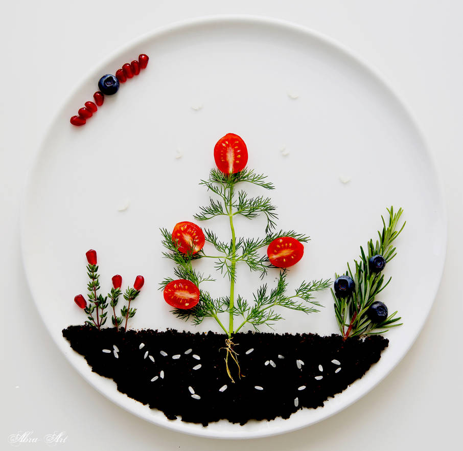 Food Art 3 by ABRA-ART