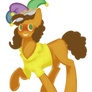 Orange Party Pony