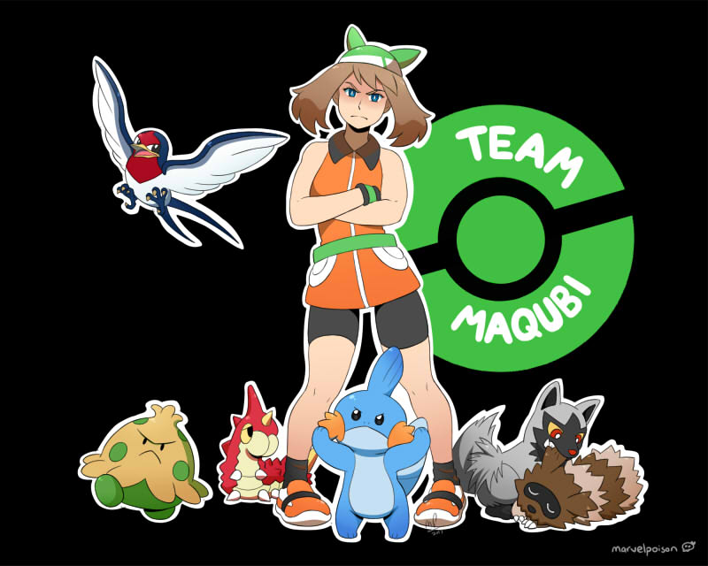 Pokemon Emerald Randomizer Nuzlocke Team by LordUnnamed on DeviantArt