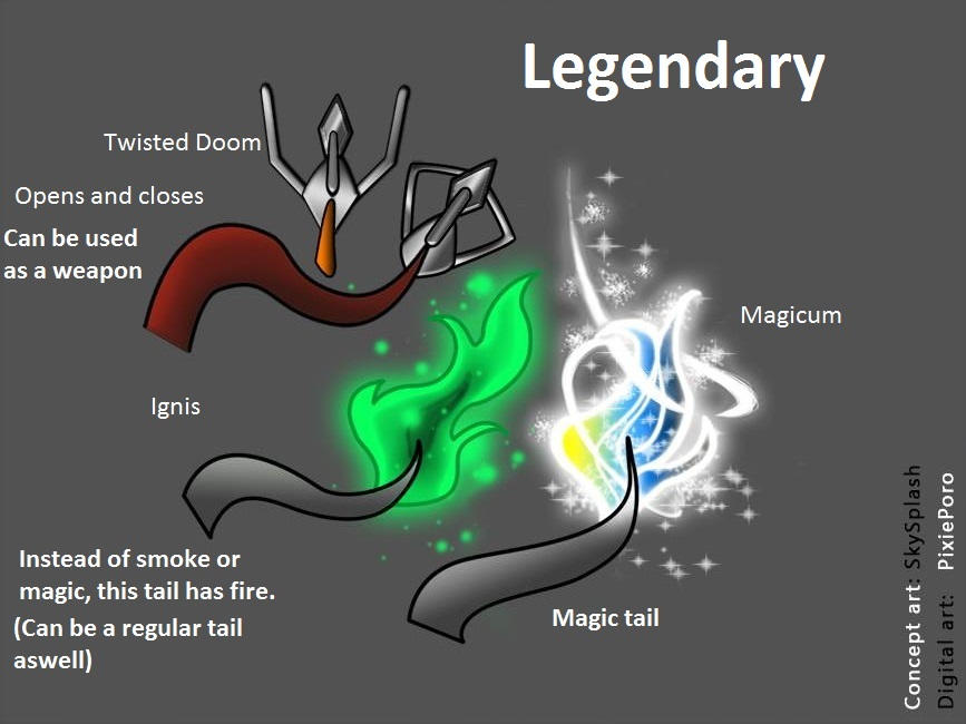Legendary Tails by SkySplash on DeviantArt
