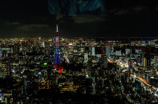 Roppongi Hills Tokyo Skyline