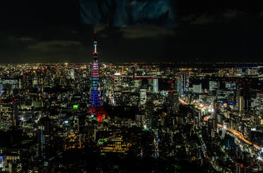 Roppongi Hills Tokyo Skyline