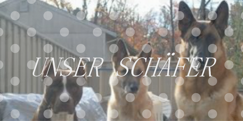 Unser Schaefer Logo Sign