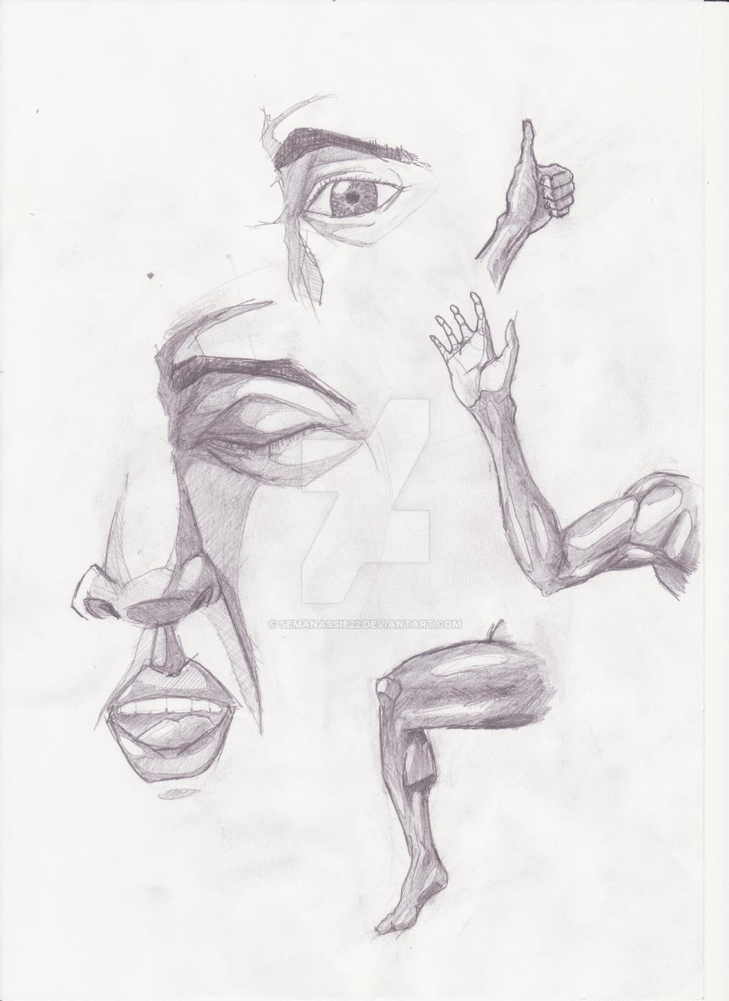 Human Shech HUMAN sketch 001 by semanassie22 on DeviantArt