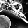 typography on outerspace