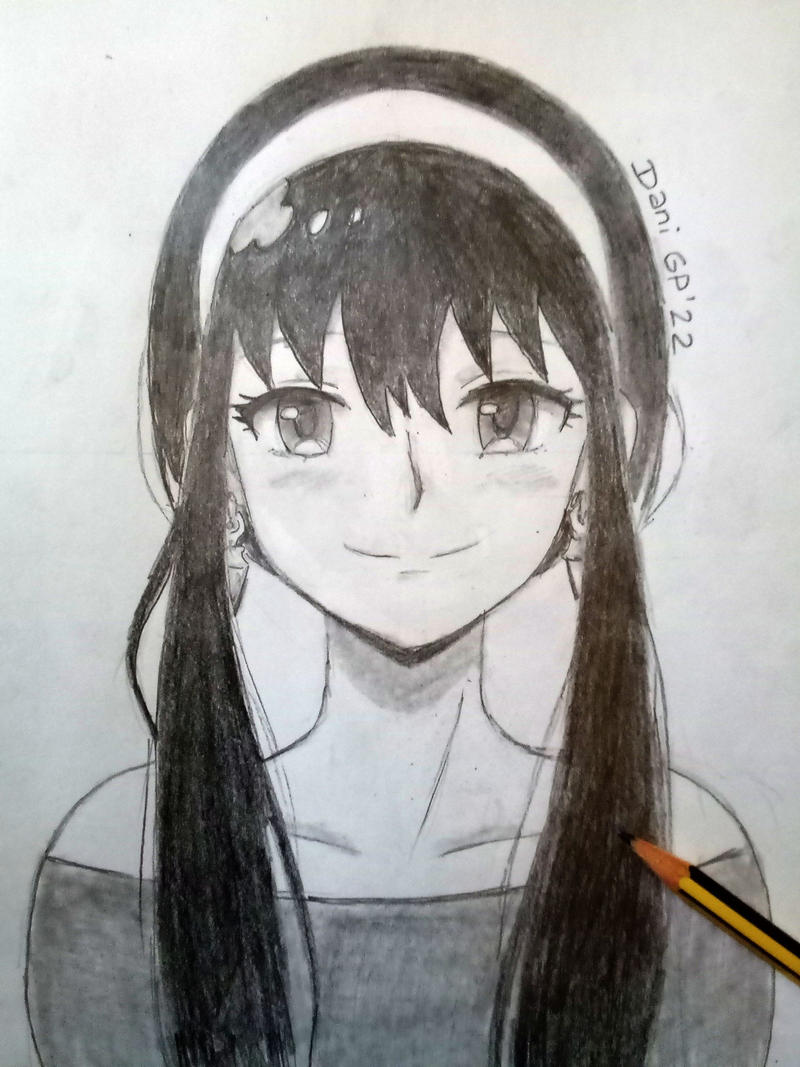 Yor Forger- pencil drawing by DaniKarmann on DeviantArt