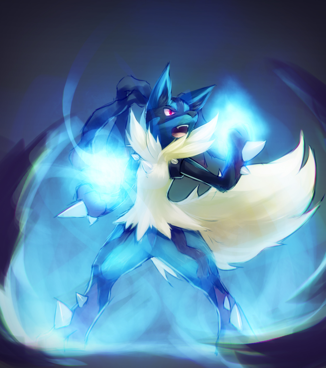 Megalucarioooooo By Ricegnat On Deviantart