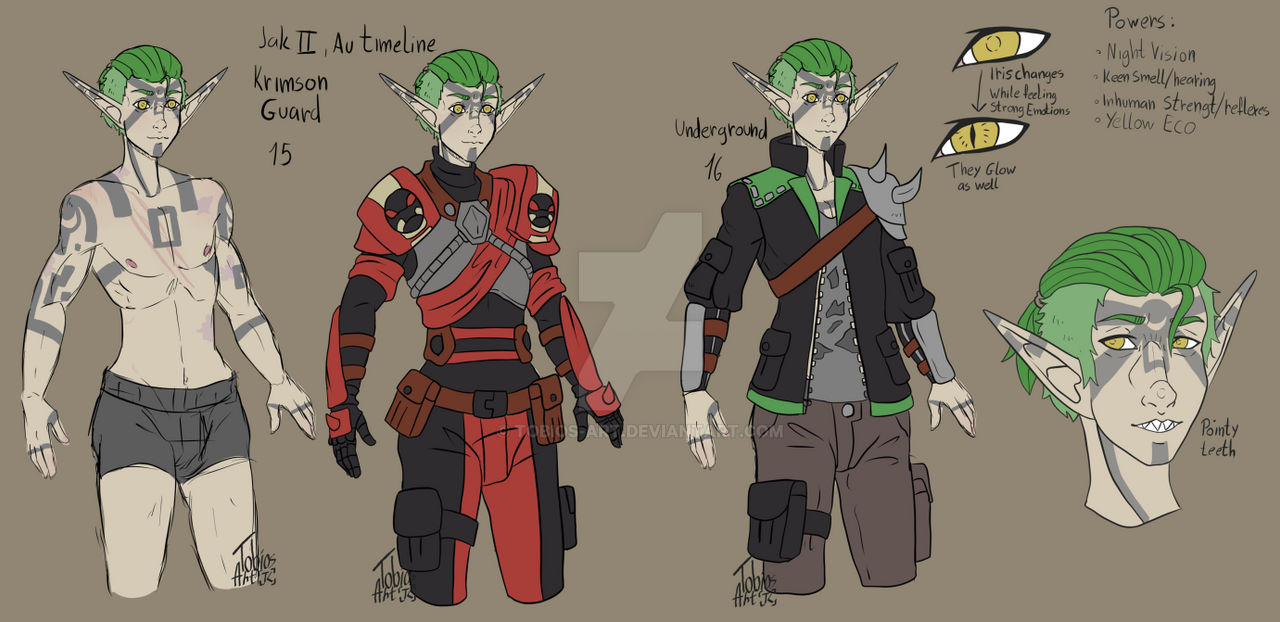 Dane Ref sheet Underground AU