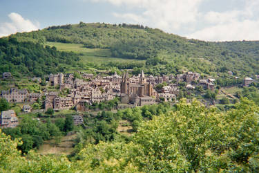 Conques, Aveyron, France