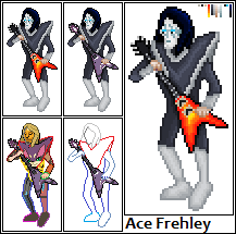 Ace Frehley of KISS by hunEtER0121773