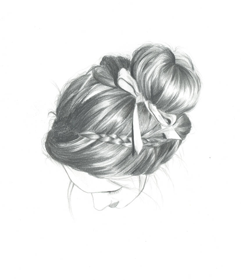 Hair Bun Study No 1 By Sheriemyers On Deviantart
