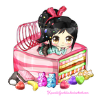 Vanellope von Schweetz by KawaiiiJackiiie