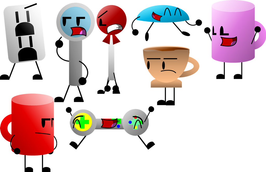 Inanimate Objects 3 Character New Bodies by AnimatorOfAwesomenes on ...