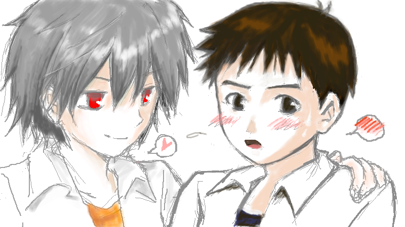 Kaworu n Shinji