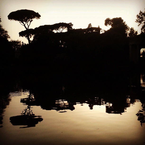 Sunset in Rome