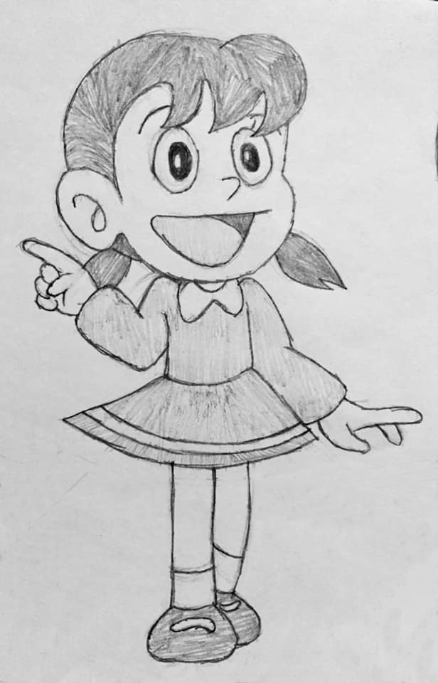 Shizuka Minamoto 2 (Sketch) by HardHead788 on DeviantArt Shizuka Minamoto 2 (Sketch) by HardHead788 on DeviantArt