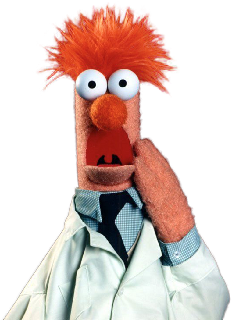 Beaker Muppet Transparent Background at Christian Liao blog